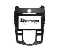 Kit Di Montaggio Per Cruscotto Autoradio Da 9 Pollici Con Cornice Per Lettore DVD MP5 Per KIA Per Cerato 2009-2012 Con Aria Condizionata Montaggio Autoradio(Frame an cord)