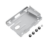 Kit di montaggio per disco rigido per console PS3, adattatore per supporto HDD per disco rigido interno da 2,5 pollici, staffa di montaggio con viti