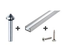 Kit di montaggio per la guida di fresatura sauter FA-SA20 small blue