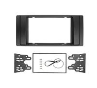 Kit Di Montaggio Per Pannello Autoradio 2 DIN Per Serie 5 E53 X5 E39 Con Radio CD DVD E Lettore Stereo Cornice Audio Avvolgente WEFOLCC(173X98mm)