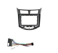 Kit di montaggio per pannello cruscotto da 9" per autoradio Adatto per HYUNDAI I-25 Accent Solaris Verna Video Audio Player Pannello per autoradio Telaio per cruscotto auto(VERNA FrameF Cable)