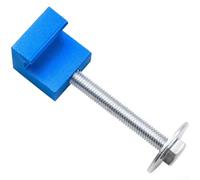 Kit di montaggio per pick-up e cassetta degli attrezzi con sistema di guide a J in lega di alluminio che fornisce una struttura resistente alla ruggine e un fissaggio stabile (due contenitori azzurro)