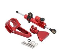 Kit Di Montaggio Per Staffa Stabilizzatrice Ammortizzatori Sterzo Moto Per CBR600 F4i 1999-2007 Moto Ammortizzatore Dello Sterzo(RED-A)