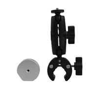 Kit di montaggio per Starlink Mini, morsetto tubo tondo regolabile con adattatore in lega di alluminio Progettato per l'uso con l'adattatore per tubi, per scale camper, tetti e pali