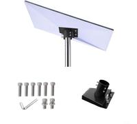 Kit di montaggio per Starlink per Gen 3, adattatore per tubo in acciaio inox con rotazione a 360 gradi per Starlink per piatto standard Gen 3 V3, montaggio su palo, 200 x 150 x 110 mm
