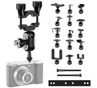 Kit di montaggio per telecamera da cruscotto, staffa per specchietto retrovisore, per Rove Apeman Chortau, Vantrue, Crosstour Old Shark, GoPro, Roav Yi, Z-Edge, KDLINKS Falcon Zero Peztio e la maggior