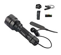 Kit di montaggio per torcia, Forrader Cree XM-L, per pistola da caccia o per fucile ad aria compressa