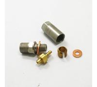 Kit di montaggio per tubo del freno della bicicletta per modelli Hope Tech3 V4 E4 X2, rame oliva e dado per freni a disco idraulici (aperto)