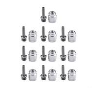 Kit di montaggio per tubo idraulico per SRAM 10 Olive, 10 inserti e comoda chiave per connessioni dei freni affidabili (argento)