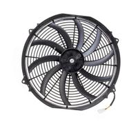 Kit di Montaggio per Ventola elettrica per radiatore da 16 Pollici, 120 W, 3000 CFM, con relè e termostato, Compatibile con Tutti i Veicoli e progetti di ingegneria