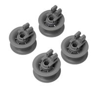 Kit di montaggio perno for asse ruota rullo cestello inferiore lavastoviglie 4 pezzi, compatibile con Bosch, compatibile con Siemens 611666