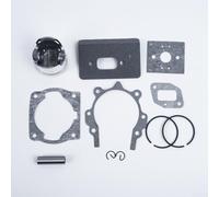 Kit di montaggio pistone con guarnizioni per decespugliatore da 43 cc, tra cui BC430 CG430 1E40F-5 TL43 progettato per una riparazione affidabile del motore