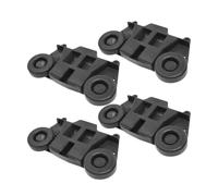 Kit di montaggio rulli for lavastoviglie W10195416 da 4 pezzi - Compatibile con Whirlpool Kenmore Maytag W10195416V B01BR493DW PS11722152 W10195416VP - Ruote di ricambio for cestello inferiore