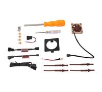 Kit di montaggio stampato in 3D per console di gioco, ventola Noctua 40x40x10mm, nero