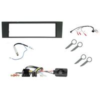 Kit Di Montaggio Stereo Singolo DIN Nero Compatibile Con Audi A3 2003-2006