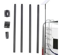 Kit di Montaggio su Asta per Scala per Gen 2, Kit di Montaggio su Asta Telescopica V2 con Adattatore per Tubo, Staffa di Montaggio su Asta Bandiera