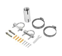 Kit Di Montaggio Su Palo Per Antenna, Staffa Di Montaggio Per Antenna Internet Satellitare In Acciaio Inossidabile Con Bulloni A Doppia Staffa A Ganascia Per Supporto Per Palo