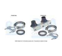 Kit di montaggio tubo di scarico FK50319 BM CATALYSTS per VW MULTIVAN T5