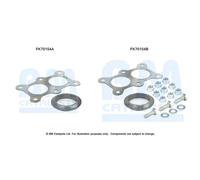 Kit di montaggio tubo di scarico FK70154 BM CATALYSTS per VW SEAT