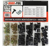 Kit di montaggio U CLAMP + VITE 170 PCS