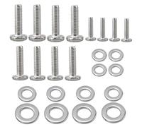 Kit di montaggio universale per TV, viti Vesa m4/m6/m8, viti per supporto TV in acciaio inox per TV e monitor, viti di fissaggio in acciaio inox, rondelle, supporti per monitor