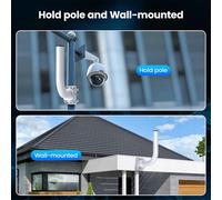 Kit di montaggio universale regolabile per staffa bridge wireless, per punto antenna esterno su client di accesso AP, confezione da 2