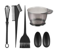 Kit di morire per capelli - Professionista, 5 pezzi set | Set di tinte per capelli con copertura per orecchie, ciotola di tintura | Pennello per applicatore da colorare | Strumenti di colore della te