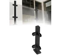 Kit di morsetti per ringhiere in vetro temperato per balaustre in vetro temperato quadrato il supporto piscina esterna recinzione piattaforme scale accessori ringhiera in metallo