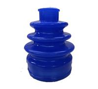 Kit di morsetti per soffietti elastici per giunti omocinetici esterni blu in silicone, cremagliera universale per sterzo e pignone Cuffia giunto omocinetico