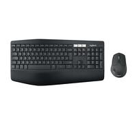 Kit di mouse e tastiera wireless multidispositivo Logitech MK850 in Black, Danese/Norvegese/Svedese/Finlandese (QWERTY)
