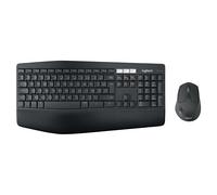 Kit di mouse e tastiera wireless multidispositivo Logitech MK850 in Black, Francese (AZERTY)