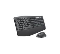 Kit di mouse e tastiera wireless multidispositivo Logitech MK850 in Black, Spagnolo (QWERTY)