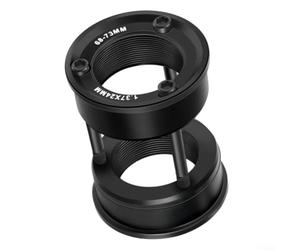 Kit di movimento centrale eccentrico per telai di bici che supportano 68 mm e 73 mm larghezze di calotta lavorate CNC in lega di alluminio