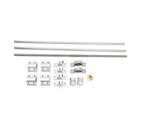 Kit di movimento lineare con guida dell'albero dell'asta, supporto a vite e giunti dei cuscinetti, set di prodotti per la trasmissione di potenza della stampante 3D, asta di