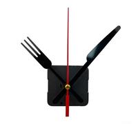 Kit di movimento per orologio al quarzo, funzionamento silenzioso per progetti di orologi fai da te, compatibile con pannelli dell'orologio spessi 5 8 mm, include diverse dimensioni di ore, minuti e