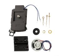 Kit di movimento per orologio da parete fai da te con meccanismo a pendolo silenzioso e lancette di ricambio, compatibile con più tipi di orologio, tra cui orologi da nonno e artigianali (A)