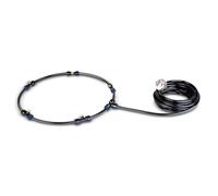 Kit di Nebbia per ventole, Mister per ventole Pre-assemblato Include Una Linea di 16, 4 Piedi e Un ugello in Metallo per Barbecue da Giardino, Patio, Potluck all'aperto