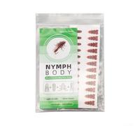 Kit di ninfe in silicone morbido, 12 pezzi, pre-legate, per pesca a mosca