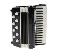 Kit Di Ornamenti Per Strumenti Musicali Gli Ornamenti Modello Fisarmonica Sono Squisitamente Realizzati Leggeri E Pratici Per Le Decorazioni Domestiche(Black,4 * 5 cm)