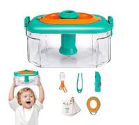 Kit di osservazione,Kit di osservazione dei - Kit per la raccolta dei | Set di barattoli scientifici per bambini, scatola di osservazione della casa delle farfalle con gabbia per animali con