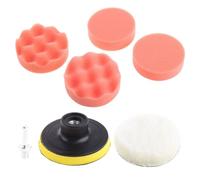 Kit Di Pad Per Lucidatura Da 75Mm 3" Per Lucidatrice Auto Nuovo