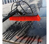 Kit di pali alimentati ad acqua - Asta per la pulizia delle finestre regolabile da 3,7 m a 12,9 m con testina rotante a 180° per impianti di lavaggio esterni in vetro e pannelli solari