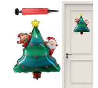 Kit Di Palloncini Natalizi - Decorazione Per Albero Di Natale Con Renne E Babbo Natale - Palloncini Gonfiabili Autoportanti Per Novità - Per Feste Capodanno Compleanni Celebrazioni