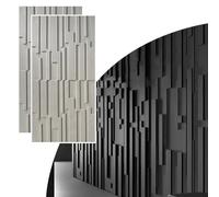 Kit di pannelli da parete 3D per una facile installazione, elegante decorazione per interni ed esterni per corridoi, bagni, salotti e altro ancora, migliora il tuo spazio oggi