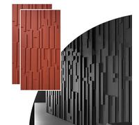 Kit di pannelli da parete 3D per una facile installazione, elegante decorazione per interni ed esterni per corridoi, bagni, salotti e altro ancora, migliora il tuo spazio oggi