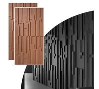 Kit di pannelli da parete 3D per una facile installazione, elegante decorazione per interni ed esterni per corridoi, bagni, salotti e altro ancora, migliora il tuo spazio oggi