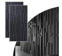 Kit di pannelli da parete 3D per una facile installazione, elegante decorazione per interni ed esterni per corridoi, bagni, salotti e altro ancora, migliora il tuo spazio oggi