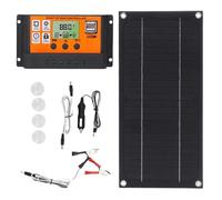 Kit di pannelli portatili, kit di pannelli per hangar - kit batteria pannelli per veicoli | kit pannello solare multifunzionale 600 W 100 A 18 V con controller