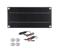 Kit di pannelli solari da 60 W 12 V con pellicola riflettente uniforme blu scuro per auto, furgoni, camper, barche e moto