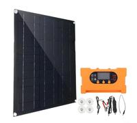 Kit di pannelli solari flessibili da 30 W con tecnologia monocristallina per giardini e fattorie (arancione)